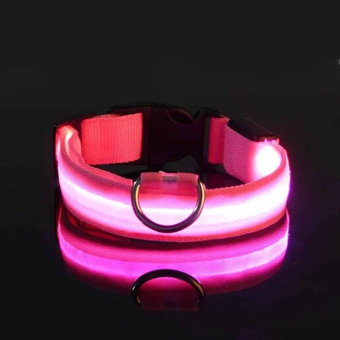 kf-Se20417dad01043ac912f70d455eea00dZ-Dog-Collar-Nylon-LED-Night-Safety-Flashing-Glow-In-The-Dark-Pet-Dog-Leash-pet-Dogs GlowSafe LED Dog Collar